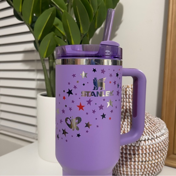 OLIVIA RODRIGO x Stanley rare tumbler cup purple stars NEW - Picture 2 of 9
